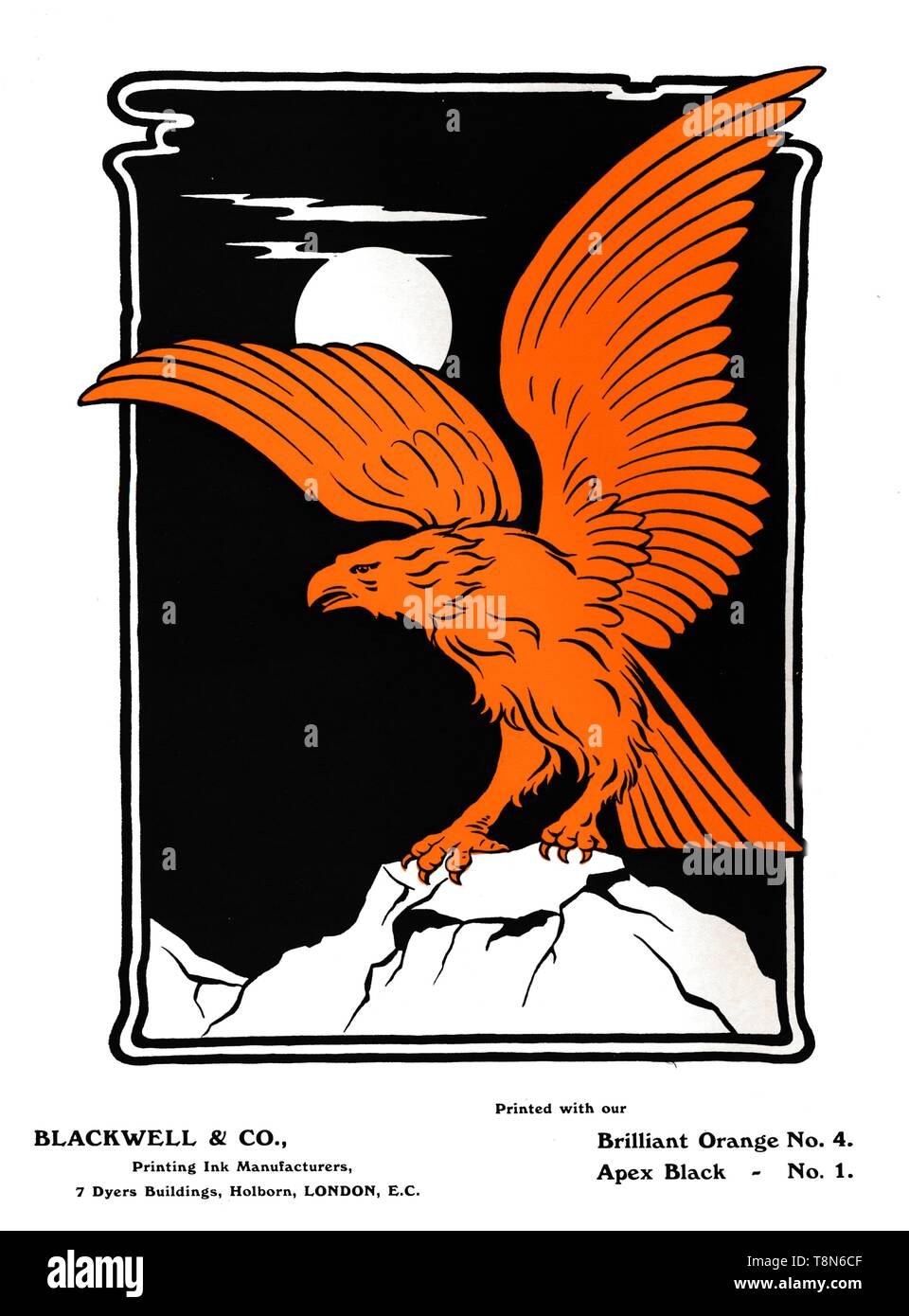 Annuncio per Blackwell & Co, 1909. Creatore: sconosciuto. Foto Stock