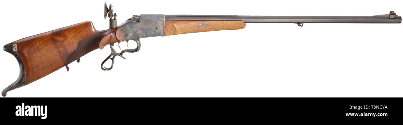 Civile bracci lungo, sistemi moderni, sport fucile Emil Martin, Bonn calibro 8 x 46,5, numero 40720, Additional-Rights-Clearance-Info-Not-Available Foto Stock Civile bracci lungo, sistemi moderni, sport fucile Emil Martin, Bonn calibro 8 x 46,5, numero 40720, Additional-Rights-Clearance-Info-Not-Available Foto Stock