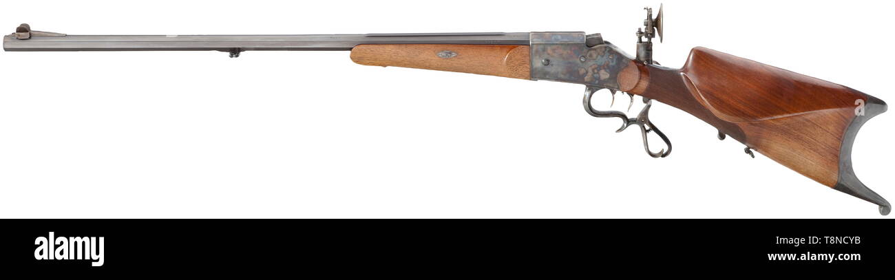 Civile bracci lungo, sistemi moderni, sport fucile Emil Martin, Bonn calibro 8 x 46,5, numero 40720, Additional-Rights-Clearance-Info-Not-Available Foto Stock Civile bracci lungo, sistemi moderni, sport fucile Emil Martin, Bonn calibro 8 x 46,5, numero 40720, Additional-Rights-Clearance-Info-Not-Available Foto Stock