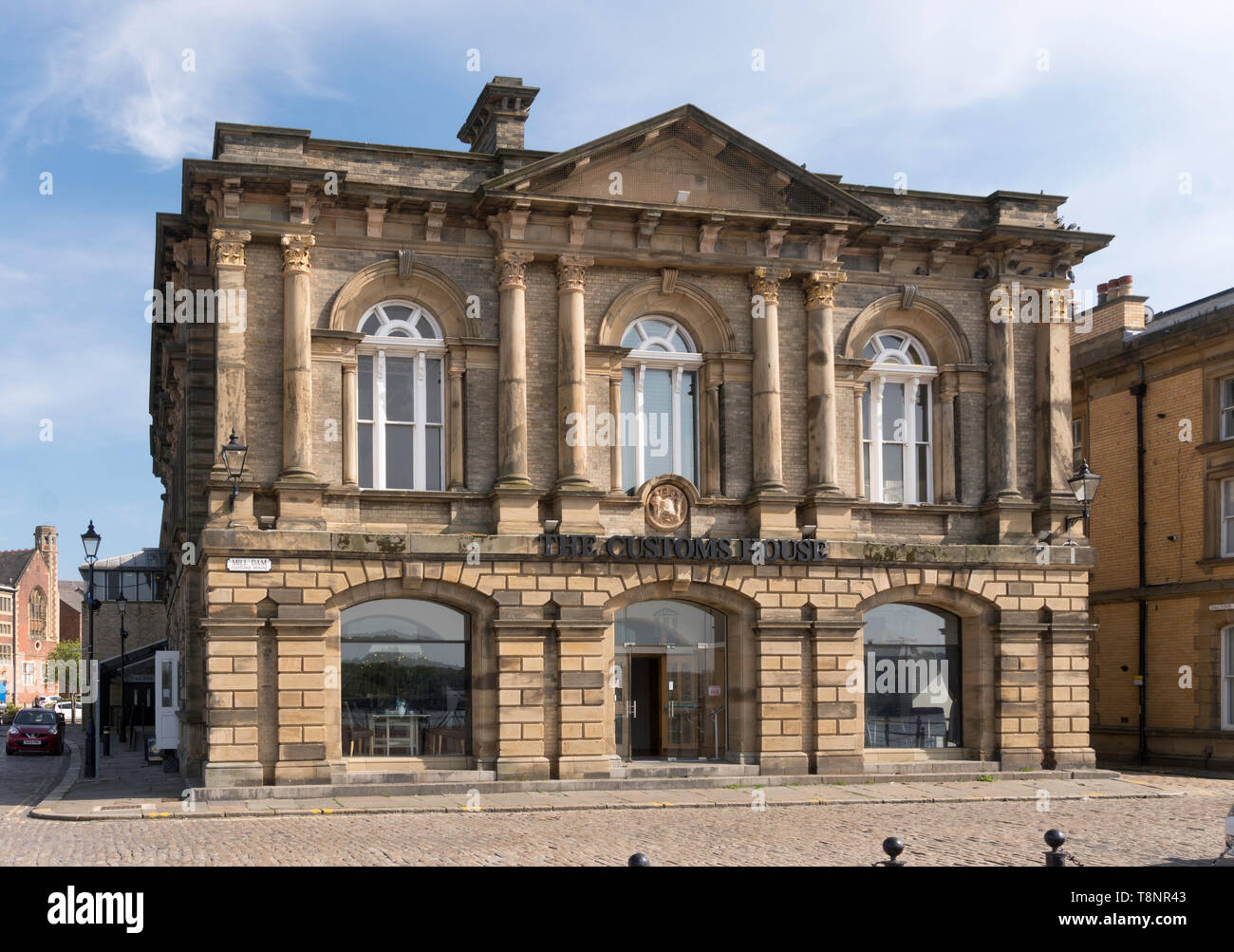 Il Customs House, arts venue, teatro, cinema e ristorante a South Shields, Tyne and Wear, England, Regno Unito Foto Stock