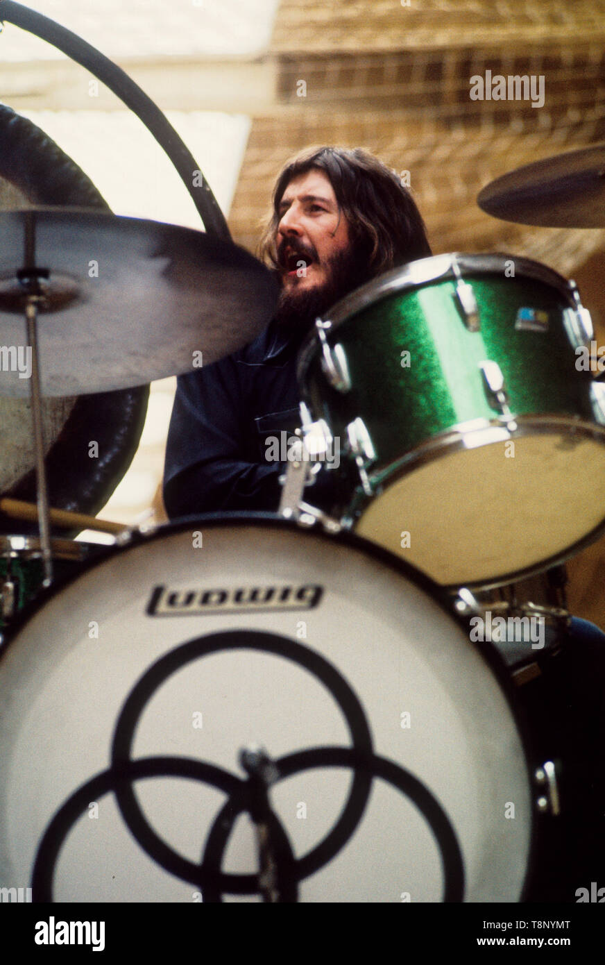 Amsterdam, Oude Rai, Paesi Bassi - 1973 (foto Gijsbert Hanekroot) *** Caption locale *** led zeppelin Foto Stock