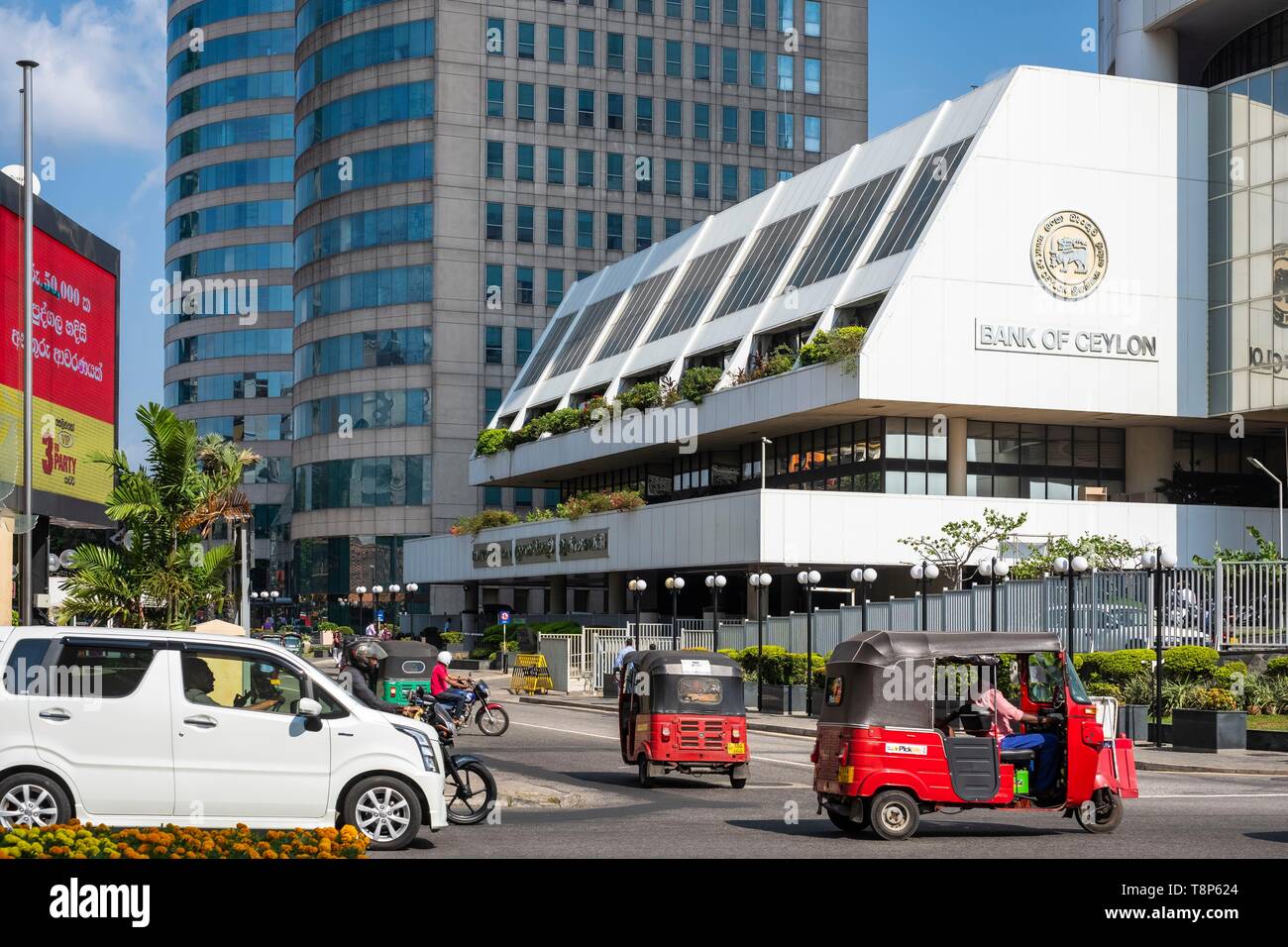 Sri Lanka, Colombo, Fort distretto, World Trade Center Foto Stock