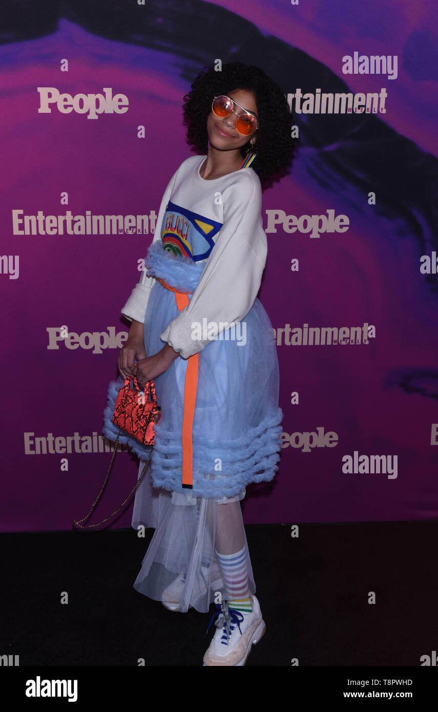 NEW YORK NEW YORK - 13 Maggio: Arica Himmel assiste le persone & Entertainment Weekly 2019 Upfronts all Unione Park il 13 maggio 2019 in New York City. Foto: Jeremy Smith/imageSPACE/MediaPunch Foto Stock