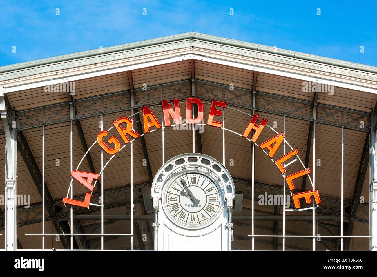 Francia, Parigi, la Grande Halle de la Villette Foto Stock