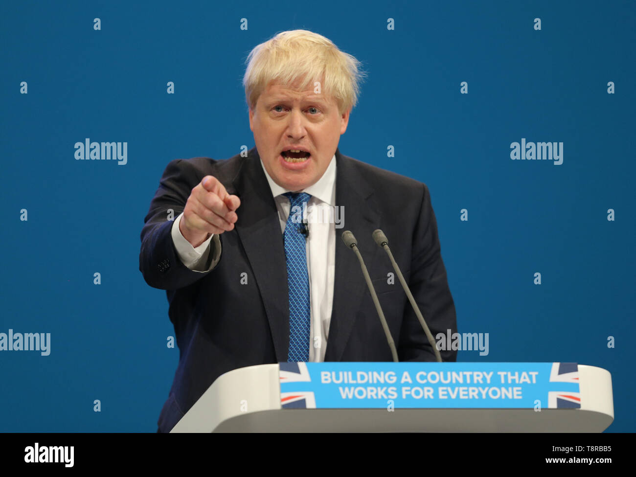 BORIS JOHNSON MP, 2017 Foto Stock