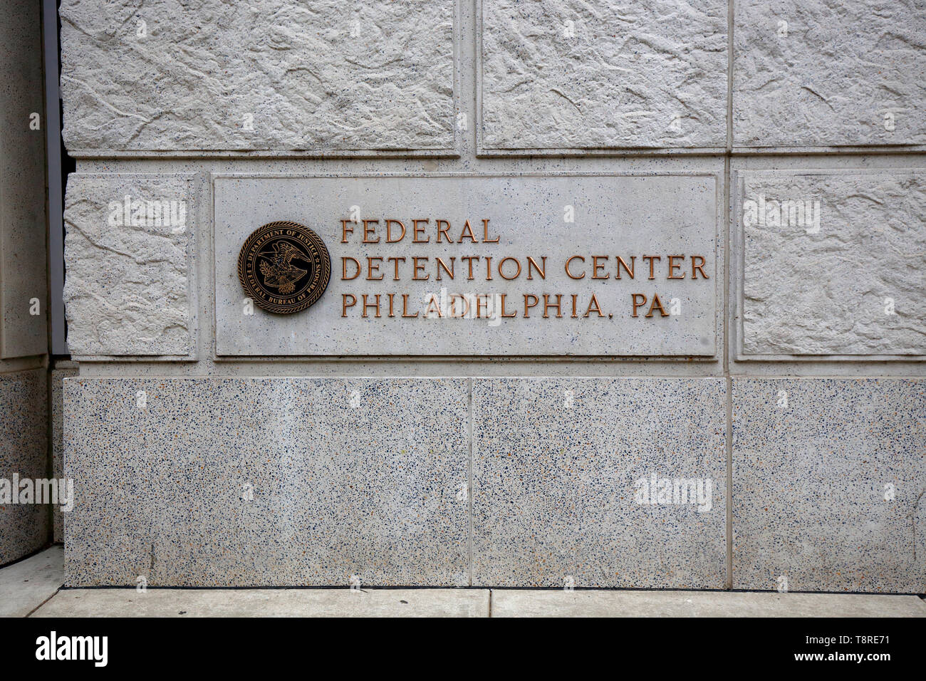 Federale di centro di detenzione, Philadelphia Foto Stock