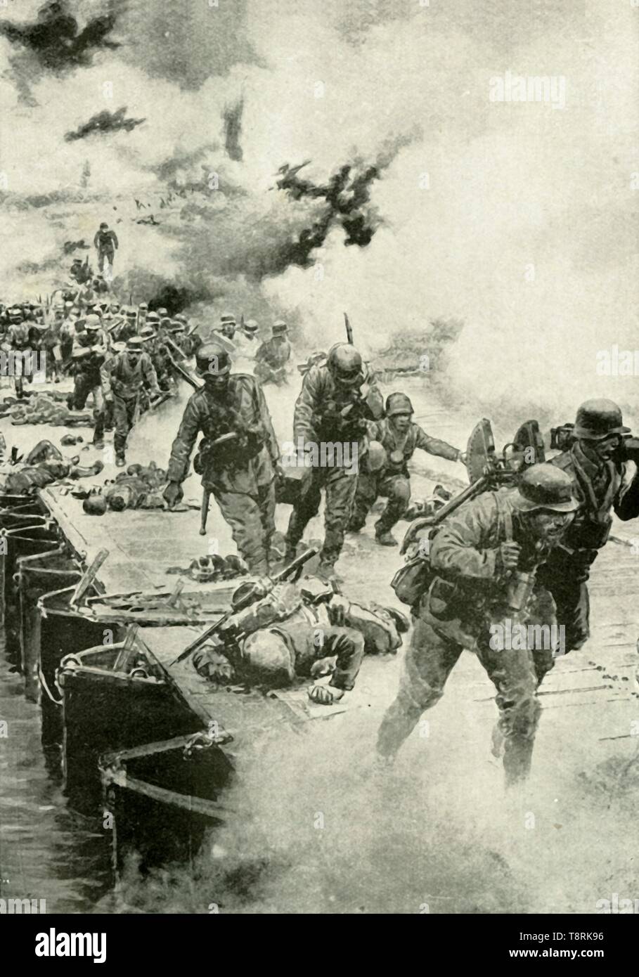 "Il fiume tedesco del destino", (1919). Creatore: sconosciuto. Foto Stock