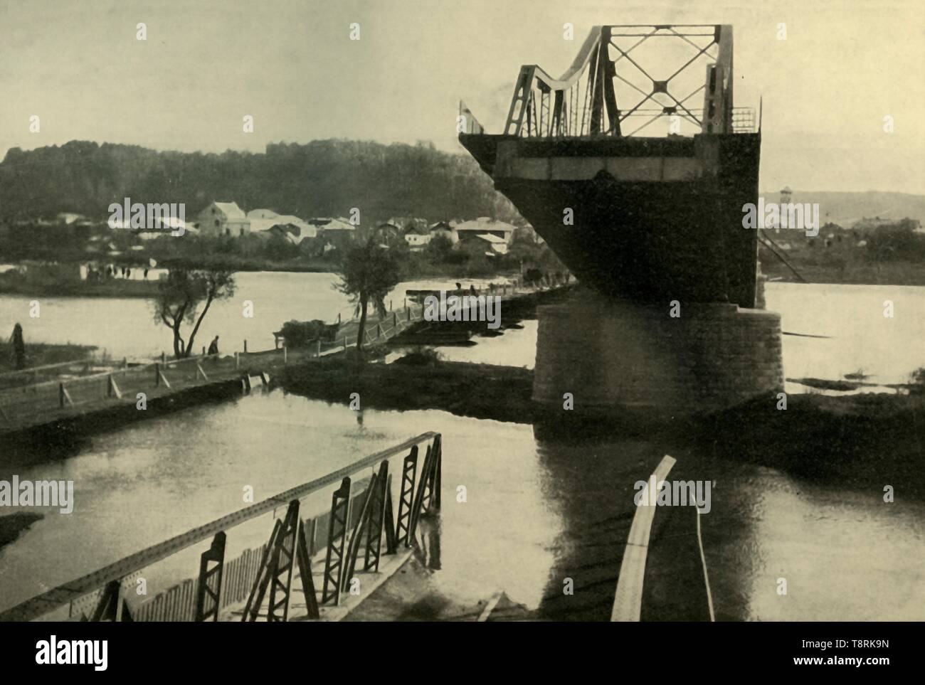 "Il ritiro austriaco di Przemysl', (1919). Creatore: sconosciuto. Foto Stock