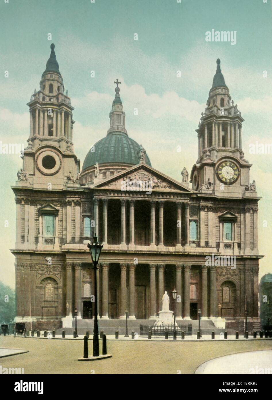 'St. La cattedrale di san Paolo", c1900s. Creatore: Eyre & Spottiswoode. Foto Stock