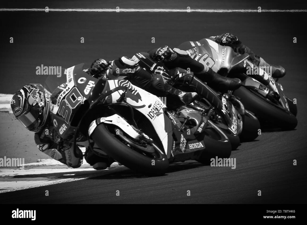 Gara di domenica, MotoGP Spagna round Foto Stock