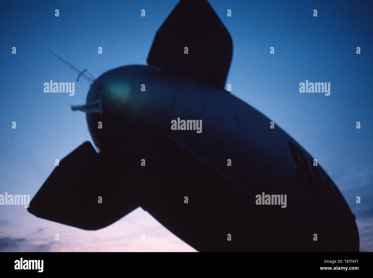 Nuovo dirigibile Goodyear Akron OH Foto Stock