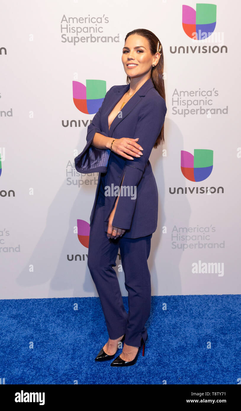 NEW YORK, NY - 13 Maggio: Karina Banda assiste 2019 Univision in anticipo al centro415 il 13 maggio 2019 in New York City. Foto Stock