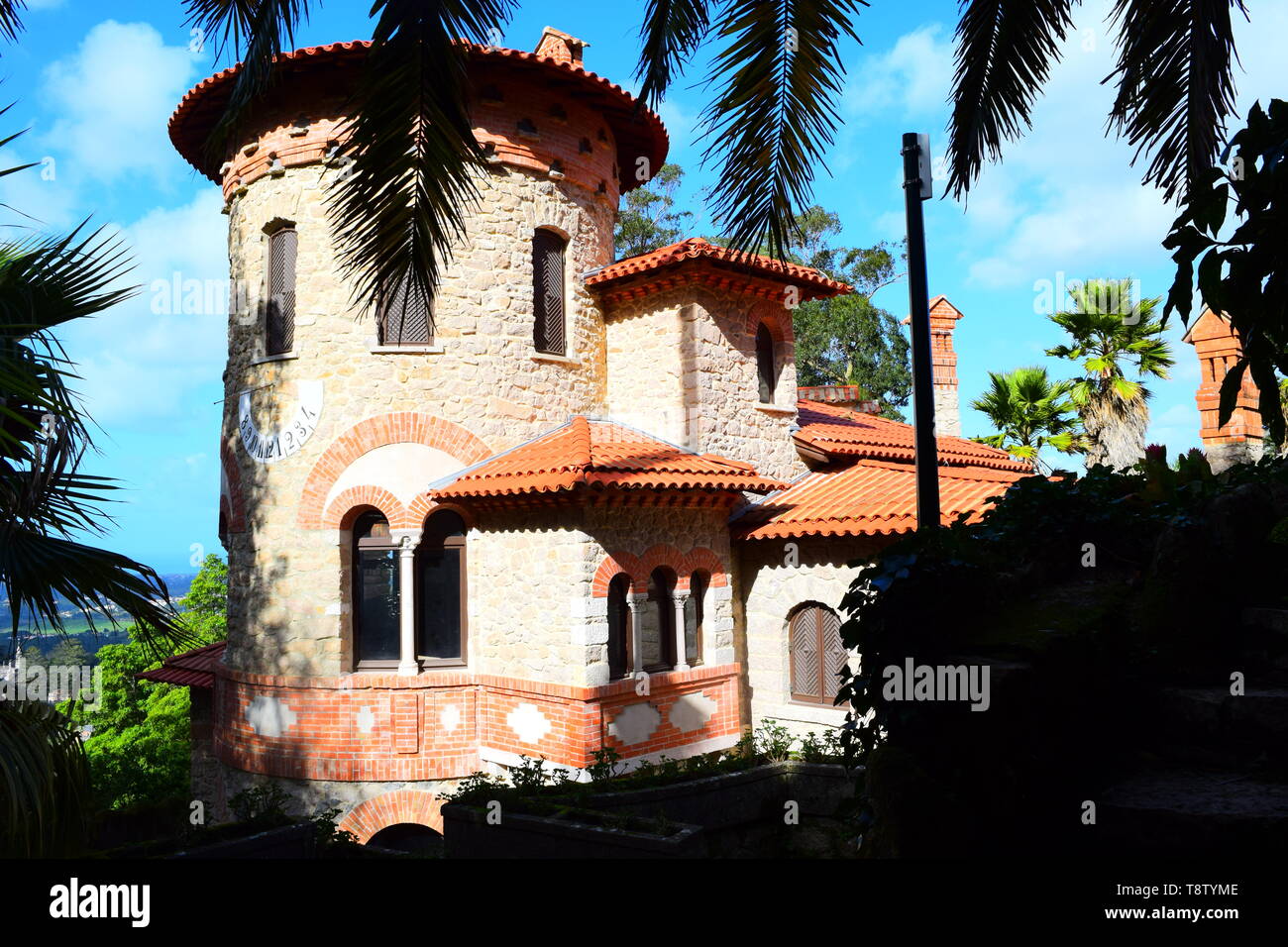 Sintra Pena Palace, Portogallo Foto Stock