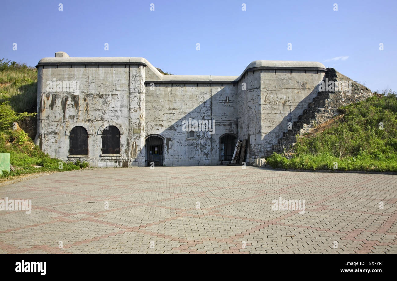 Fort n. 7 a Vladivostok. La Russia Foto Stock