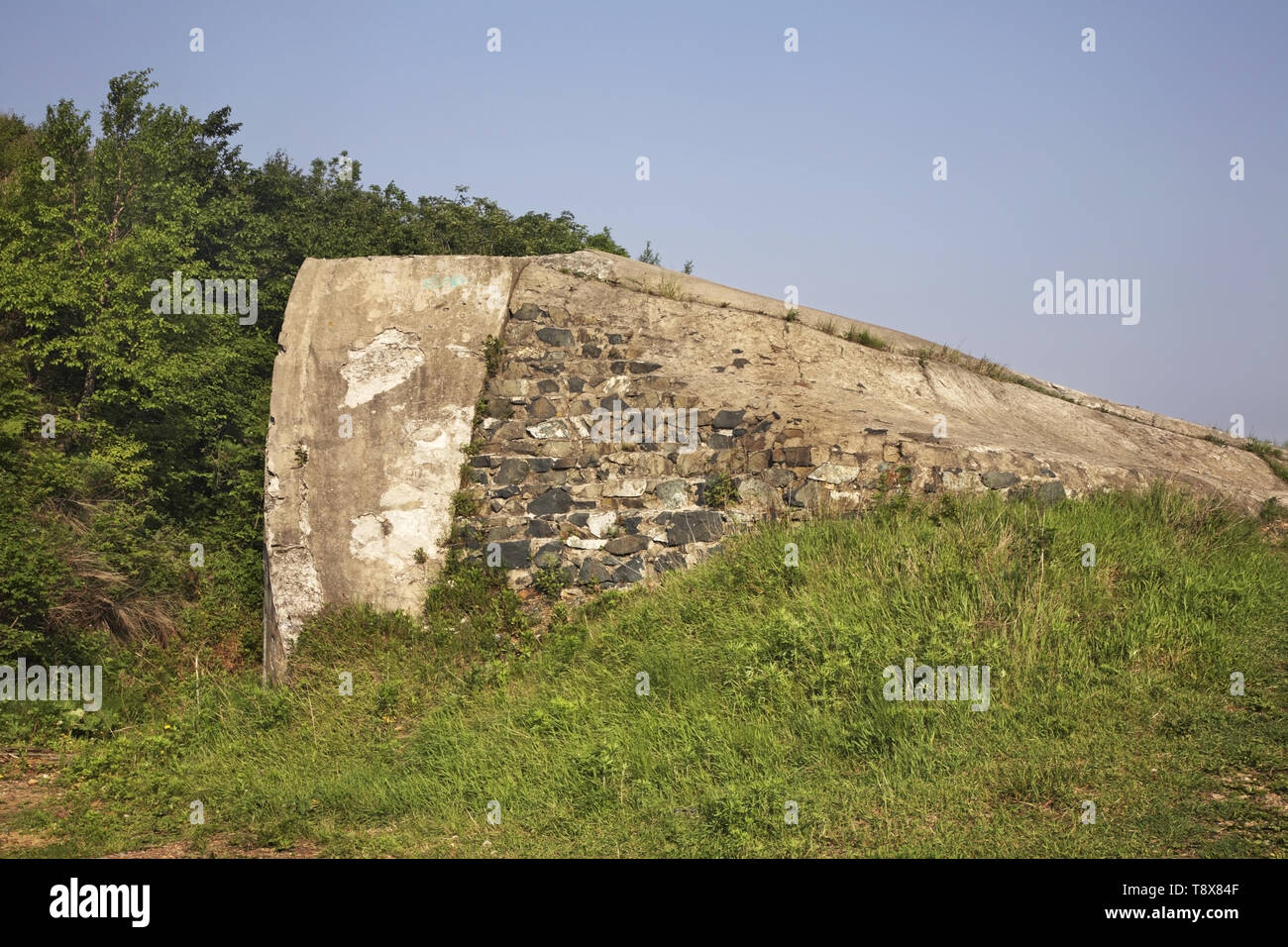 Fort n. 7 a Vladivostok. La Russia Foto Stock