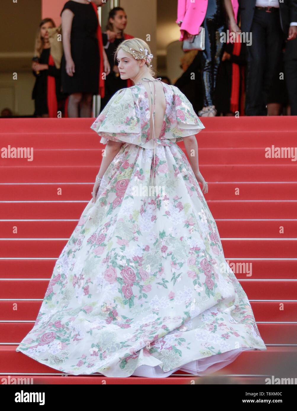 Elle Fanning, 2019 Cannes Foto Stock