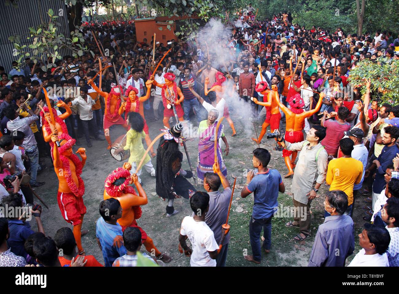 Il festival Dolkach in Bangladesh Foto Stock