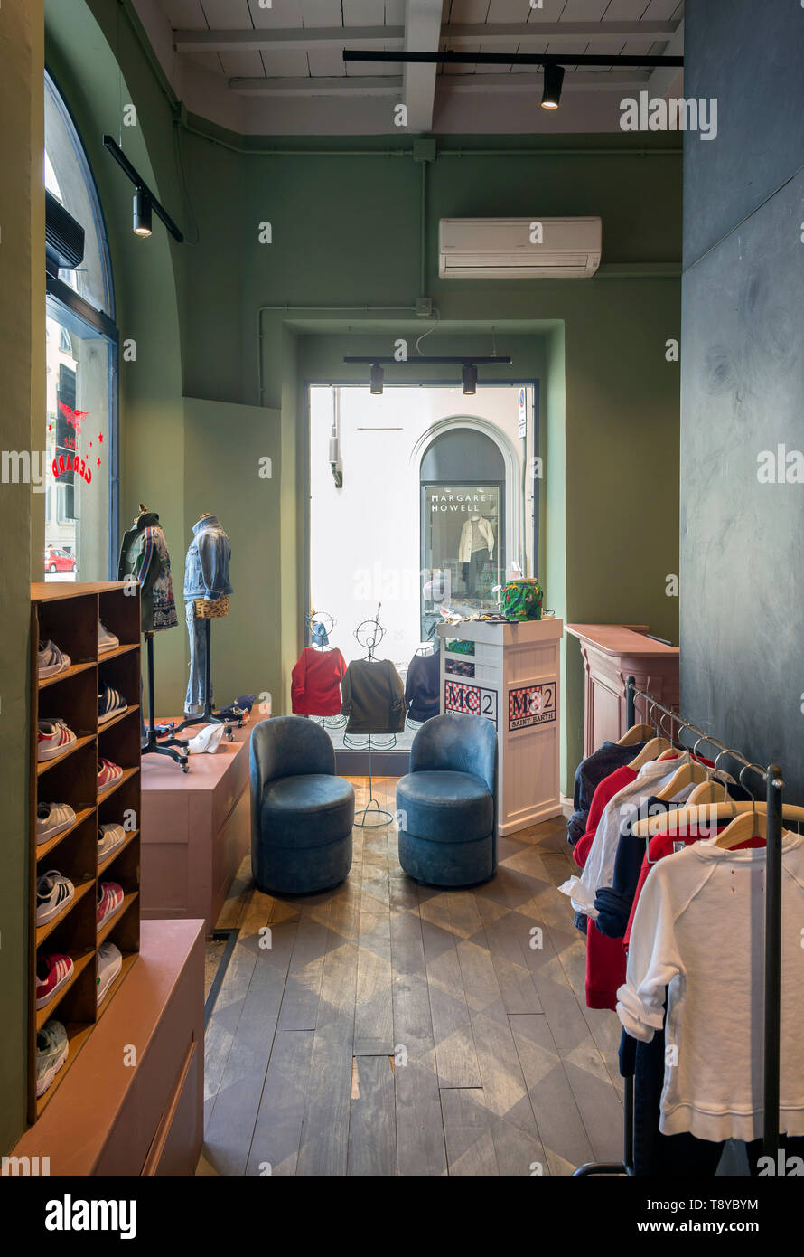 Negozio di vendita al dettaglio per i bambini in Milano, Italia Foto Stock