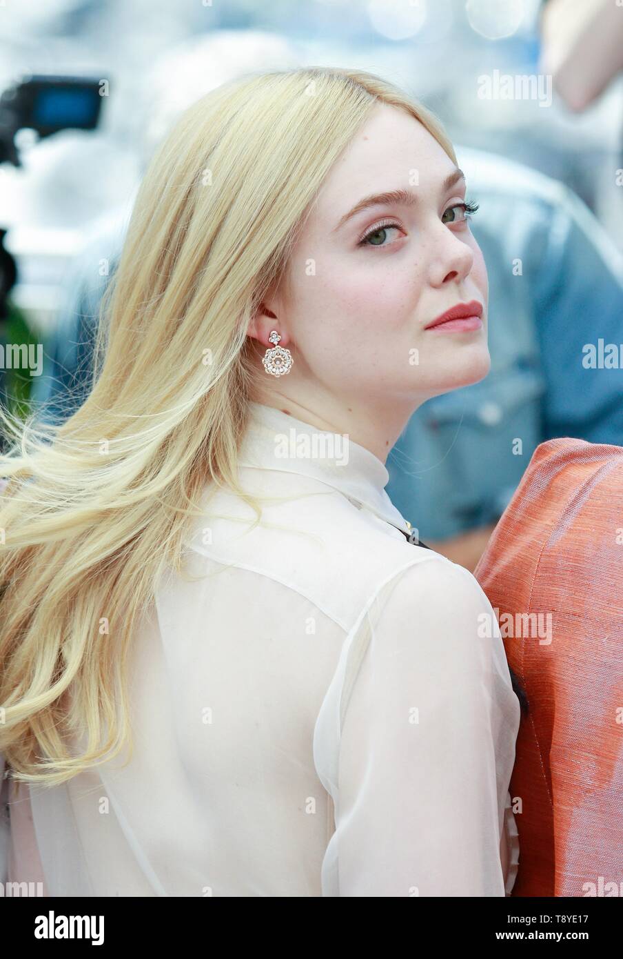 ELLE FANNING, Cannes, 2019 Foto Stock