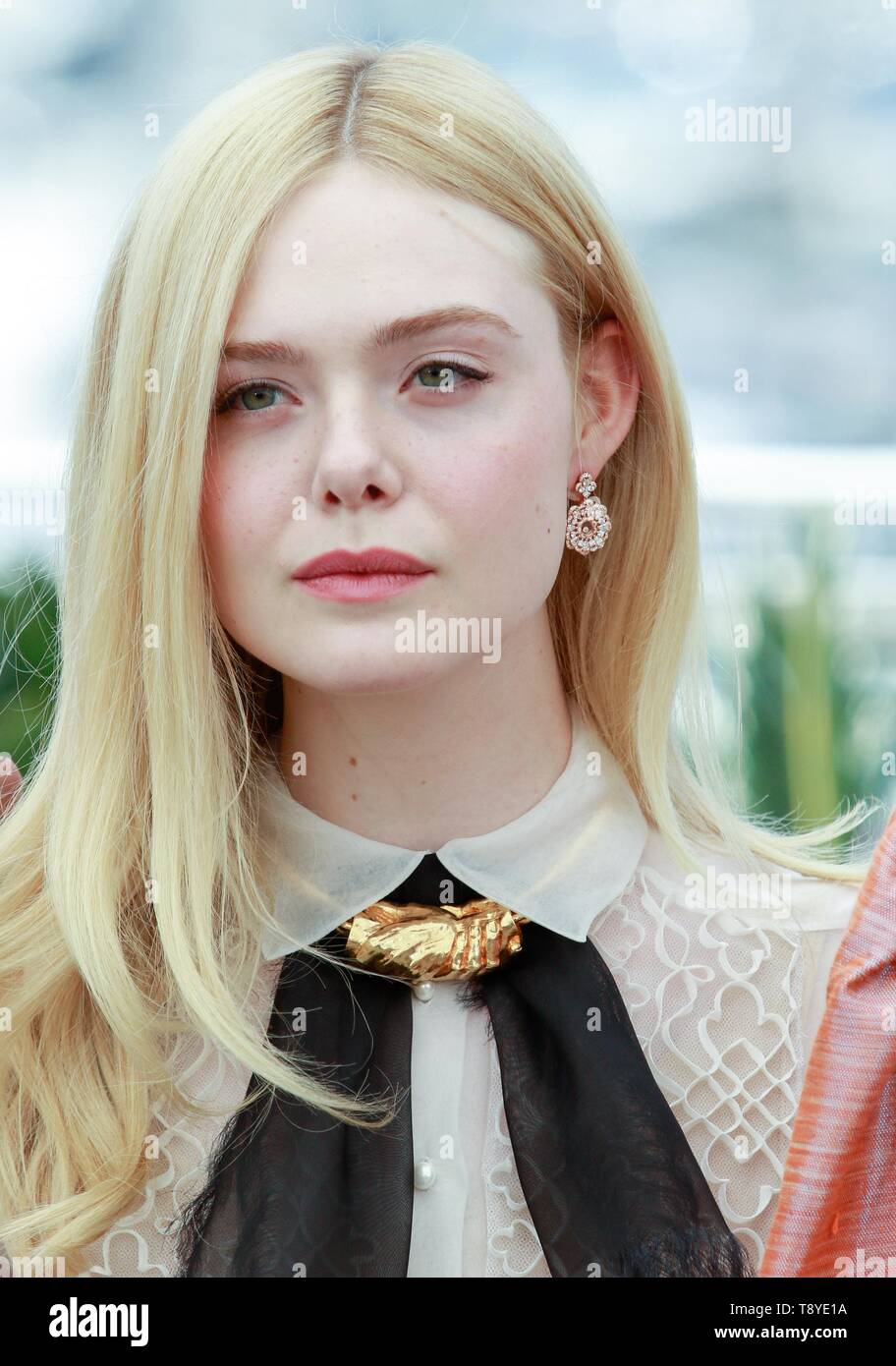 ELLE FANNING, Cannes, 2019 Foto Stock