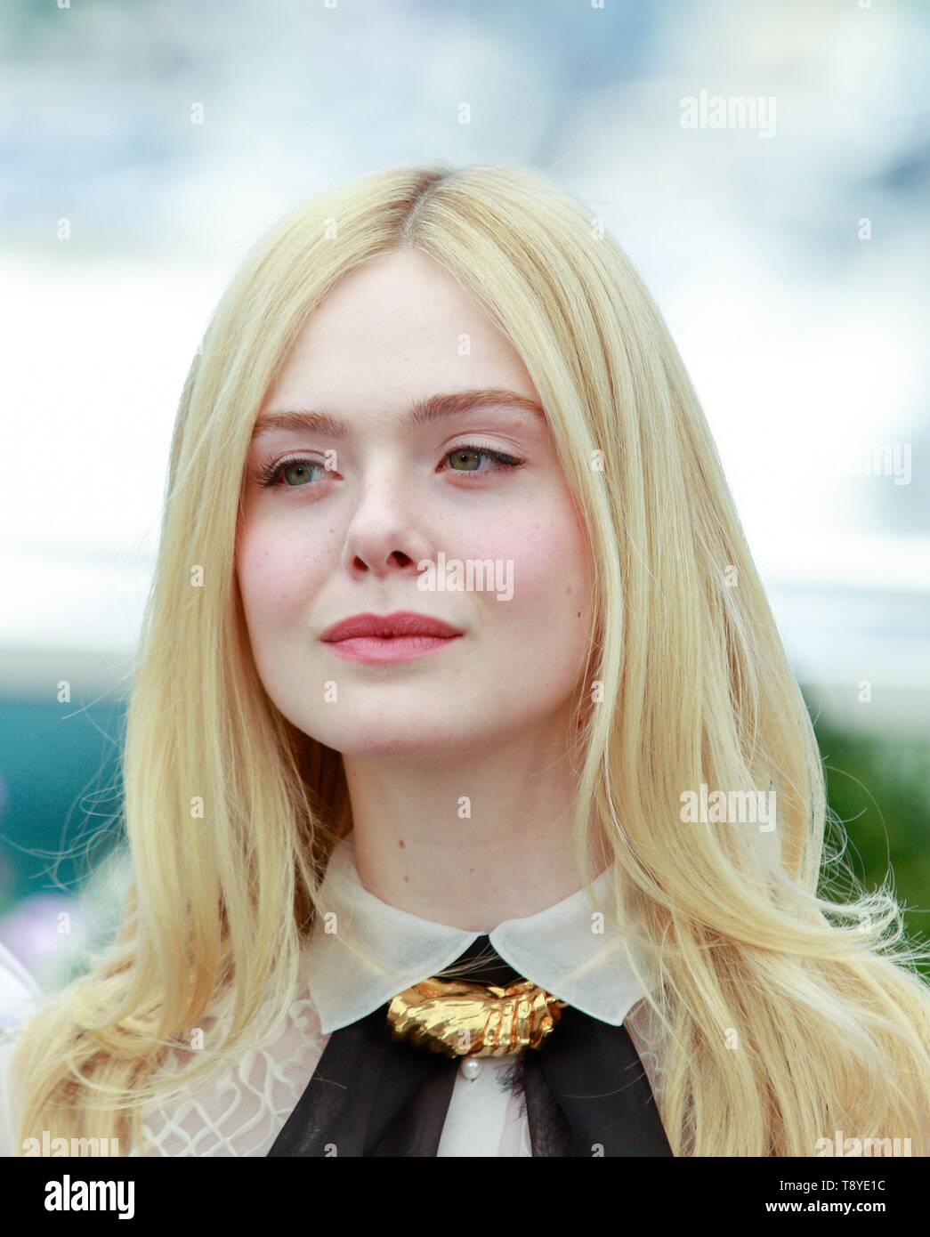 ELLE FANNING, Cannes, 2019 Foto Stock
