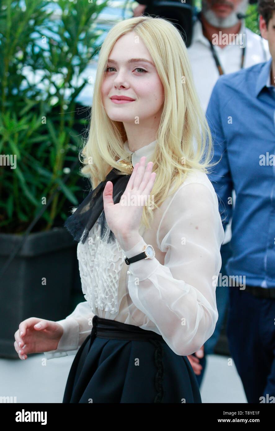 ELLE FANNING, Cannes, 2019 Foto Stock