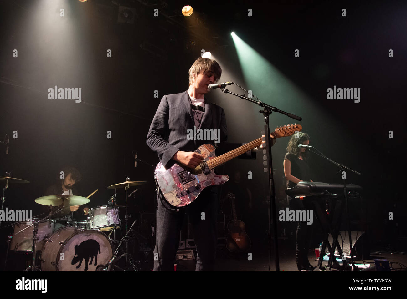 Pete Doherty & La Puta Madres Glasgow QMU 7 Maggio 2019 Foto Stock