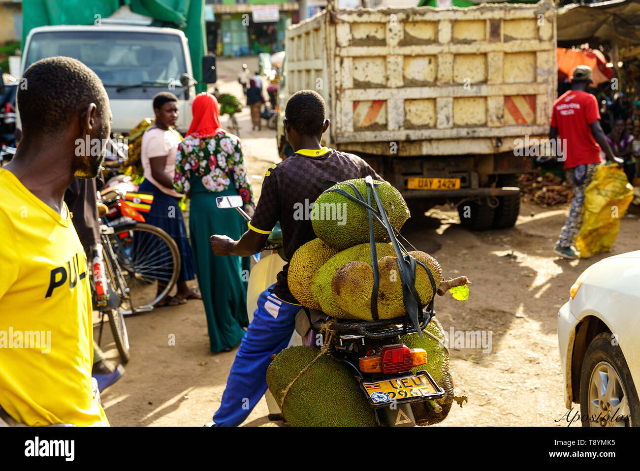 Il modo africana Foto Stock