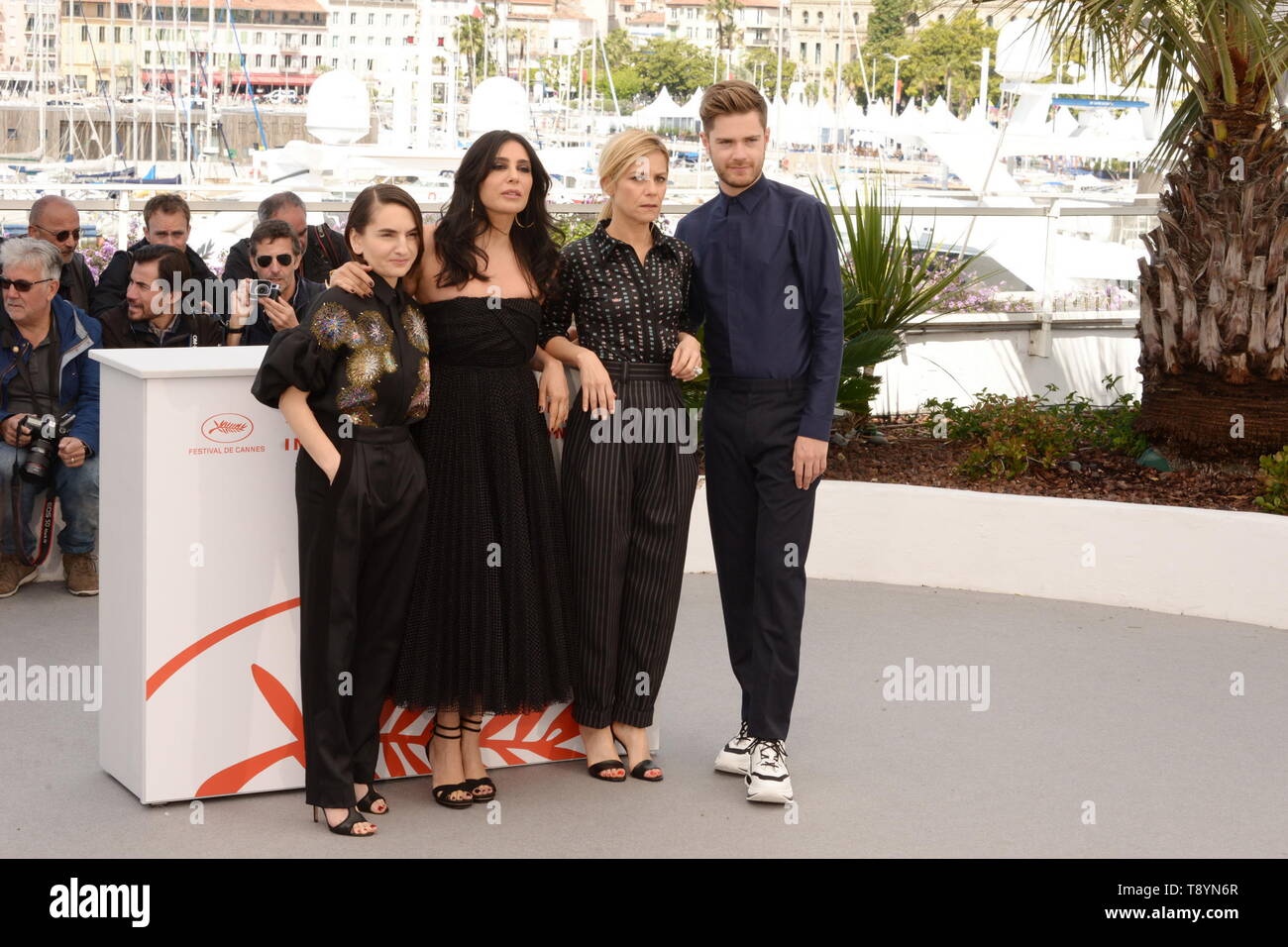 15 maggio 2019 - Cannes, Francia - CANNES, Francia - 15 Maggio: i membri della giuria: Nurhan Sekerci-Porst, Presidente dell'ONU Certo riguardo la giuria Nadine Labaki, Marina Fois e Lukas Dhont frequentare il photocall per l Onu certo riguardo la giuria durante la 72annuale di festival di pellicola di Cannes il 15 maggio 2019 a Cannes, Francia. (Credito Immagine: © Federico InjimbertZUMA filo) Foto Stock