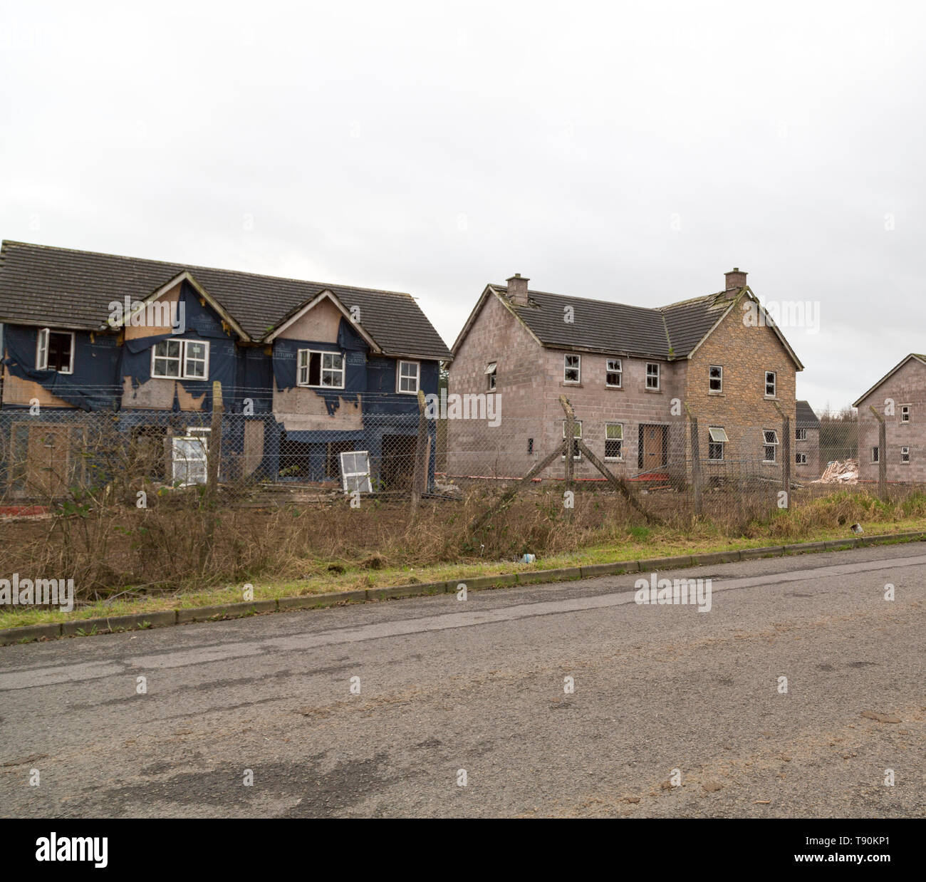 Irish ghost station wagon Foto Stock