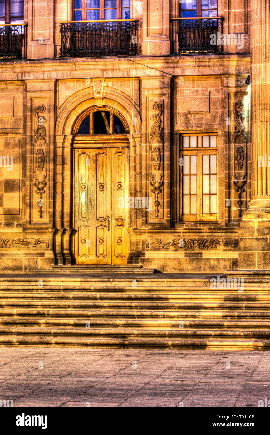 Teatro de la Paz, San Luis Potosi, Messico Foto Stock