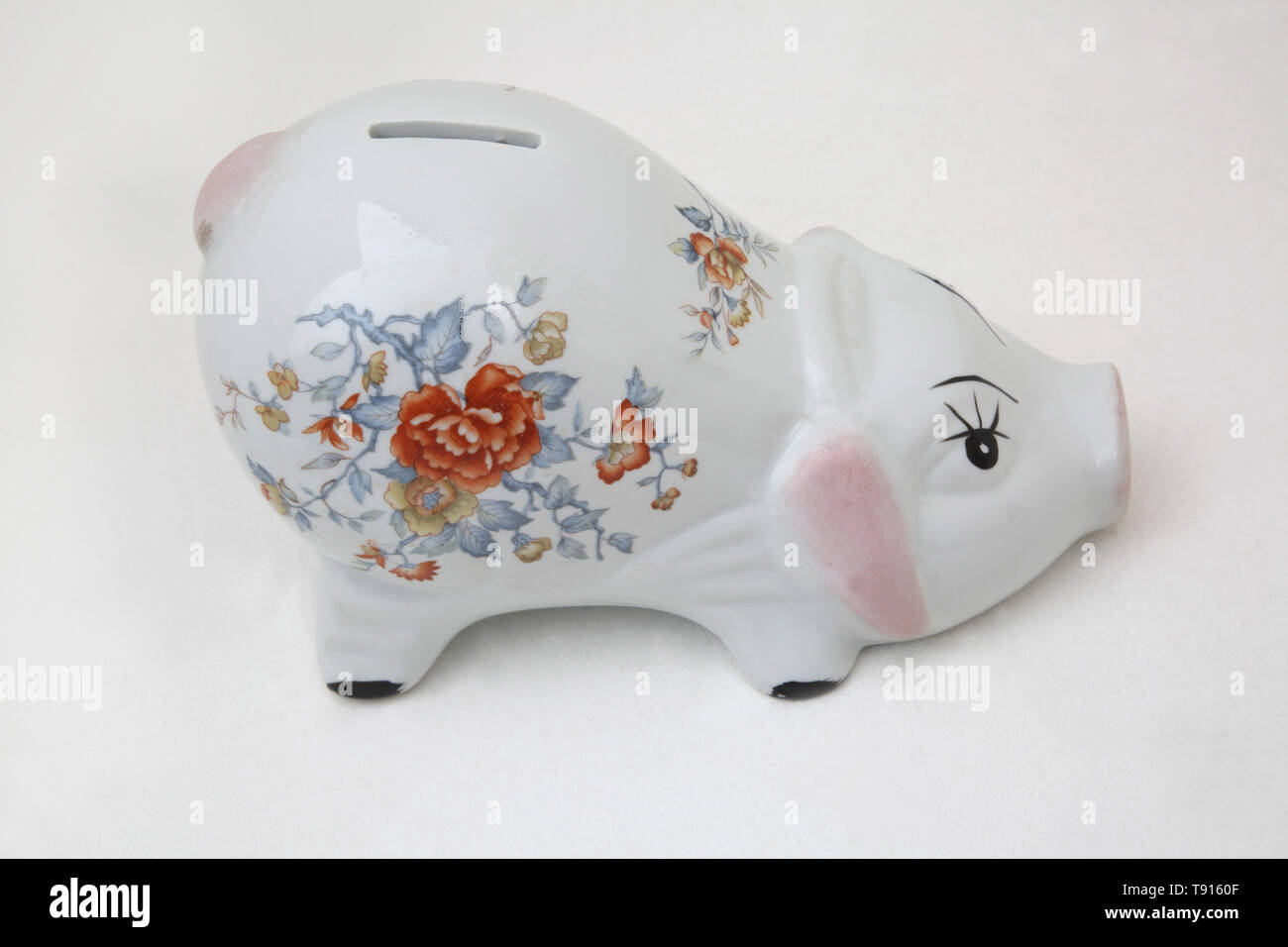 Ceramica Salvadanaio Foto Stock