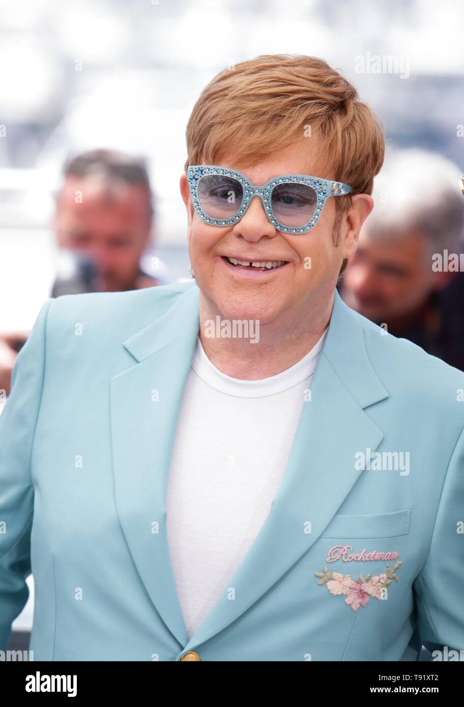 Cannes, Francia. 16 Maggio, 2019. 72a Cannes Film Festival. ELTON JOHN,2019 CANNES Credito: Allstar Picture Library/Alamy Live News Foto Stock