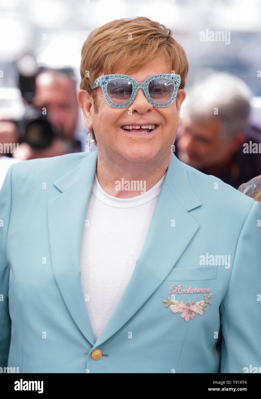 Cannes, Francia. 16 Maggio, 2019. 72a Cannes Film Festival. ELTON JOHN,2019 CANNES Credito: Allstar Picture Library/Alamy Live News Foto Stock