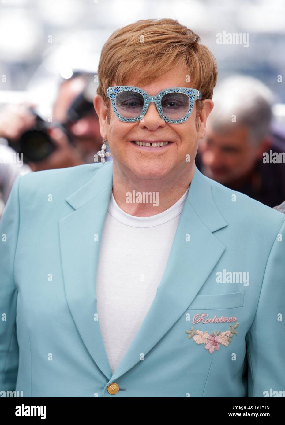 Cannes, Francia. 16 Maggio, 2019. 72a Cannes Film Festival. ELTON JOHN,2019 CANNES Credito: Allstar Picture Library/Alamy Live News Foto Stock