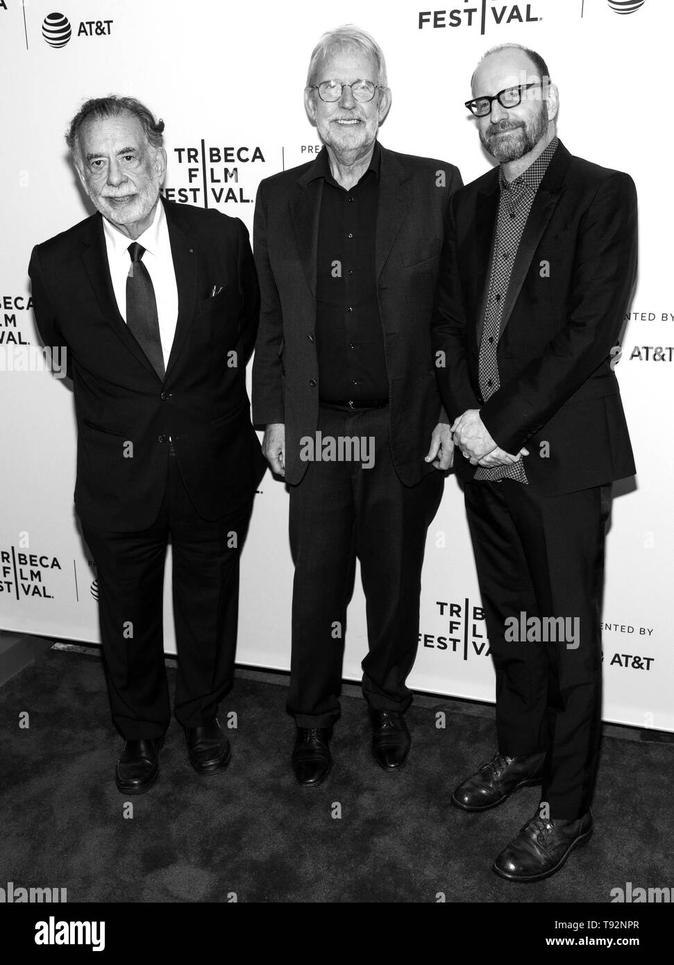 New York, NY - Aprile 28, 2019: Francis Ford Coppola, Walter Marzo e Steven Soderbergh frequentare 'Apocalypse Now" - 40 anni e restauro durante il Foto Stock
