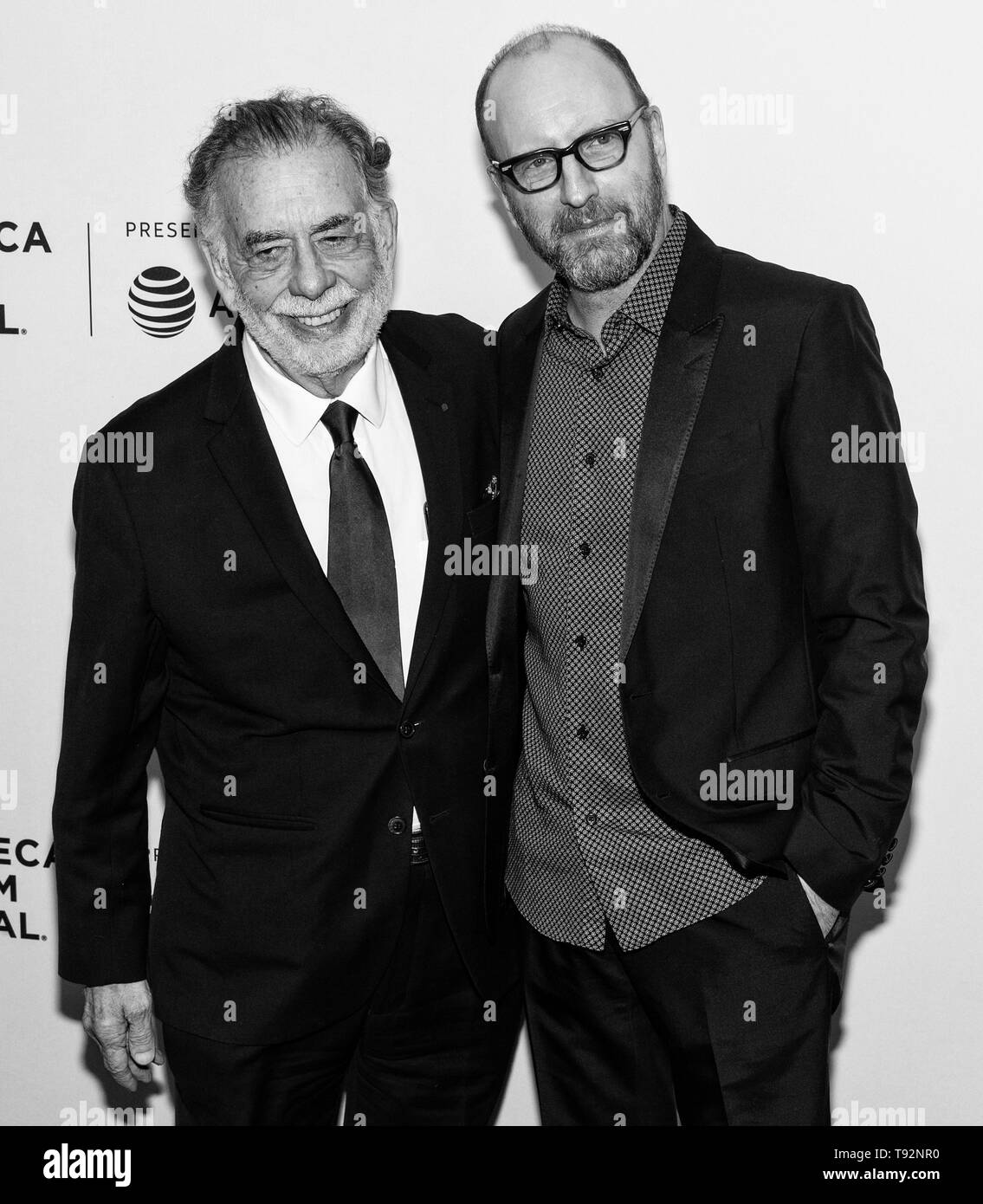 New York, NY - Aprile 28, 2019: Francis Ford Coppola e Steven Soderbergh frequentare 'Apocalypse Now" - 40 anni e restauro durante il 2019 Tribeca F Foto Stock