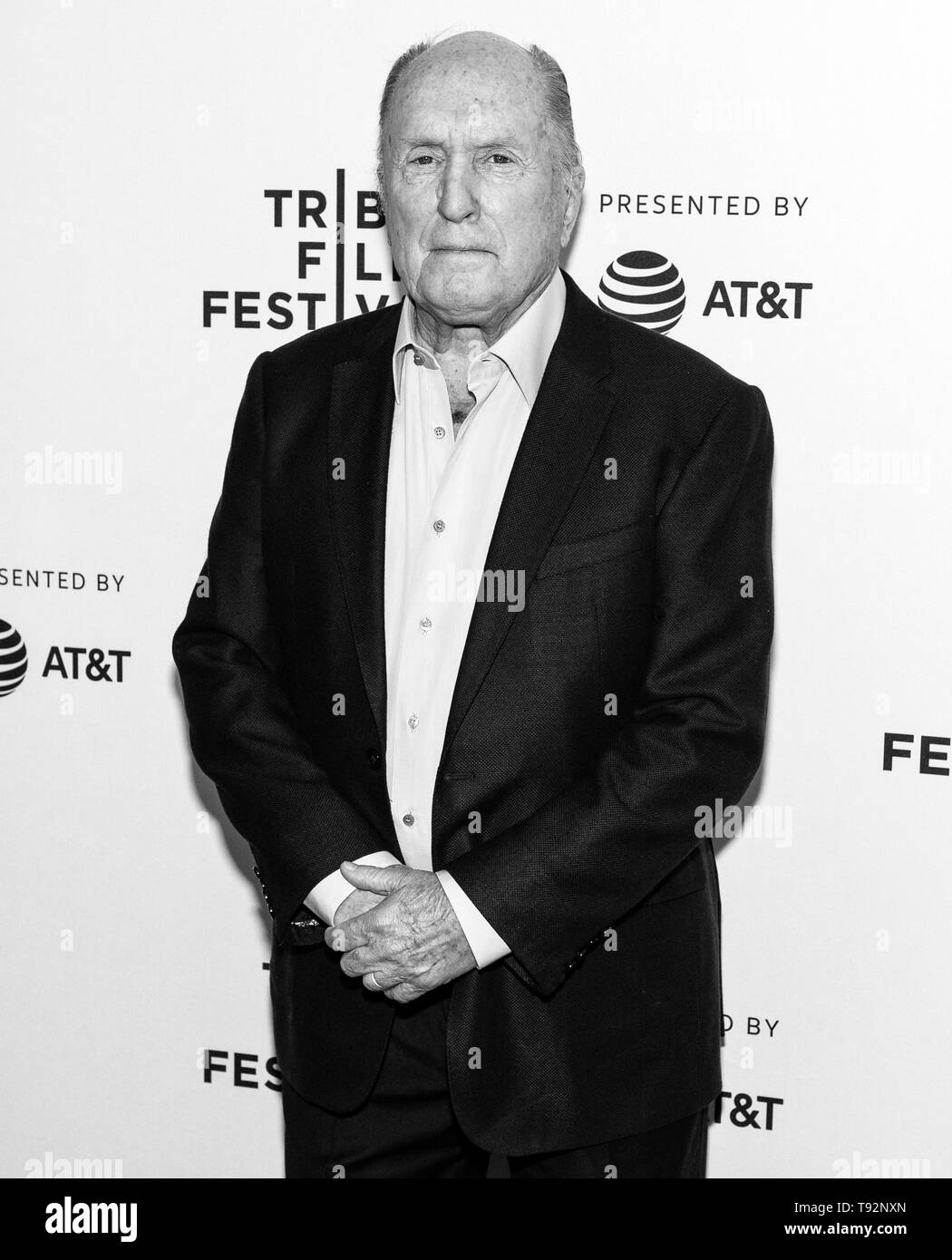 New York, NY - Aprile 28, 2019: Robert Duvall assiste 'Apocalypse Now" - 40 anni e restauro durante il 2019 Tribeca Film Festival al Beacon l'attrezzoin Foto Stock