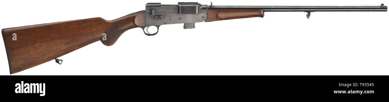 Civile bracci lungo, sistemi moderni, Rheinmetall pistola carabina, calibro 7,65 mm, numero 1791, Additional-Rights-Clearance-Info-Not-Available Foto Stock