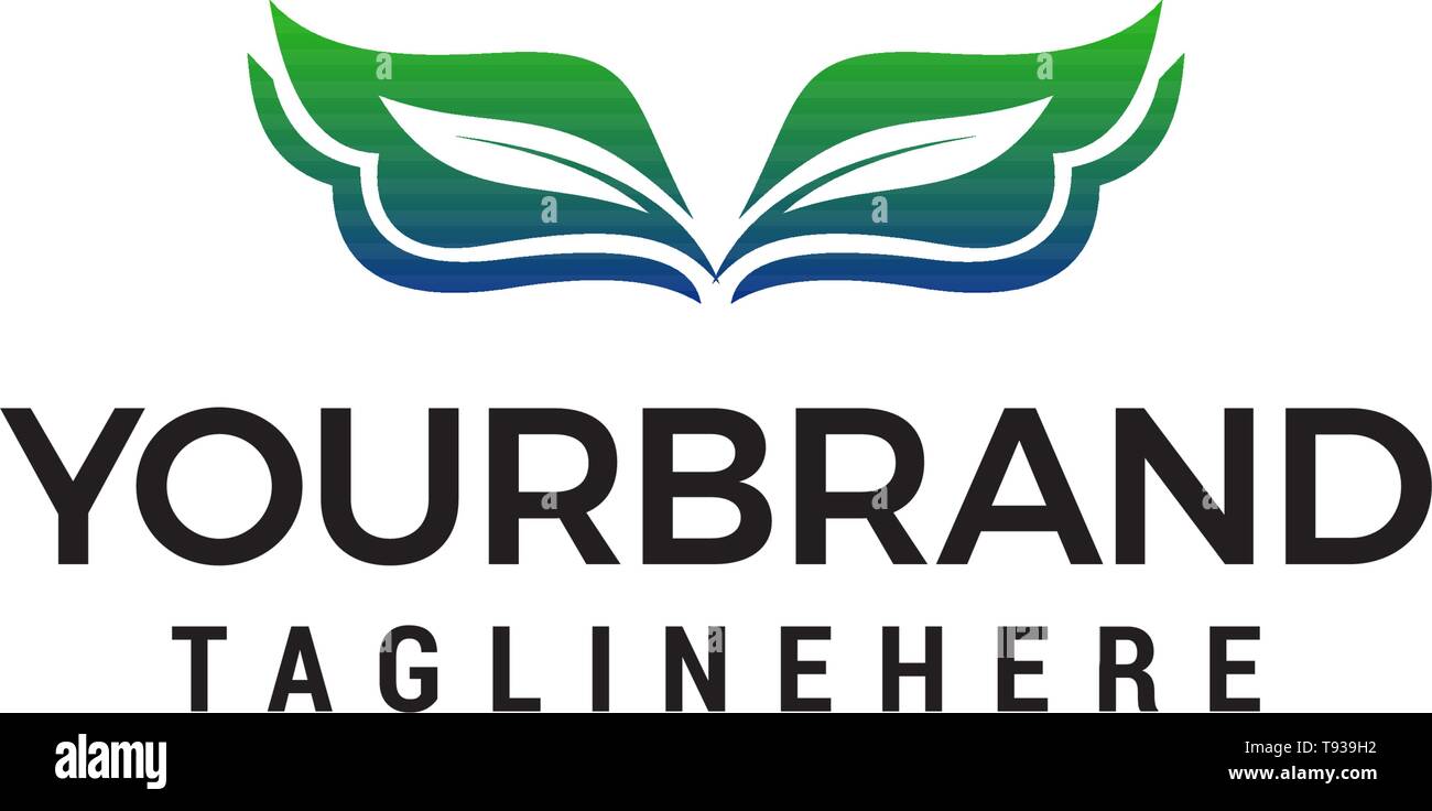 Maschera di carnevale logo design concept vettore modello Illustrazione Vettoriale