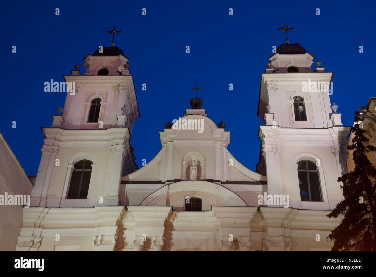 Cattedrale del Santo Nome di Maria a Minsk. Bielorussia Foto Stock