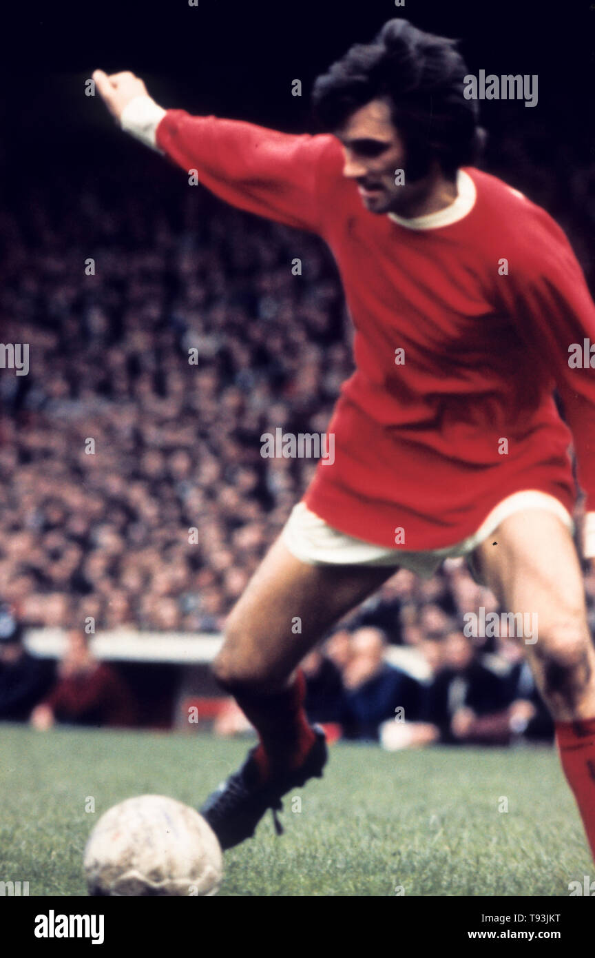 george best, 70s Foto Stock