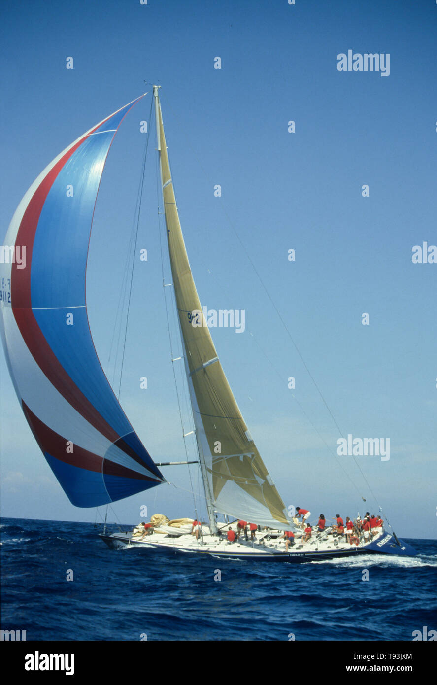 Emeraude, coppa america 1983 Foto Stock