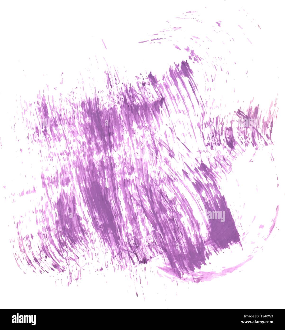 Grunge tratto di pennello Illustrazione Vettoriale