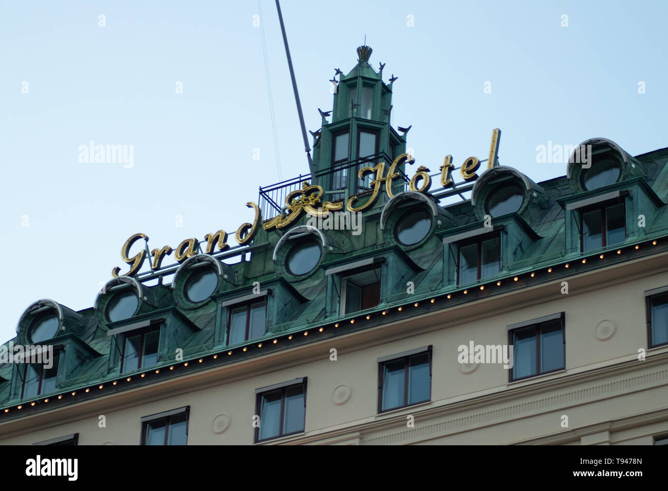 Grand Hotel Stoccolma Foto Stock