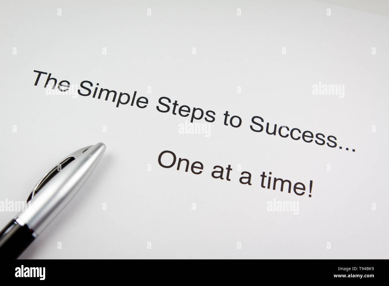Il materiale per la formazione di una leadership di successo workshop aziendali. Foto Stock