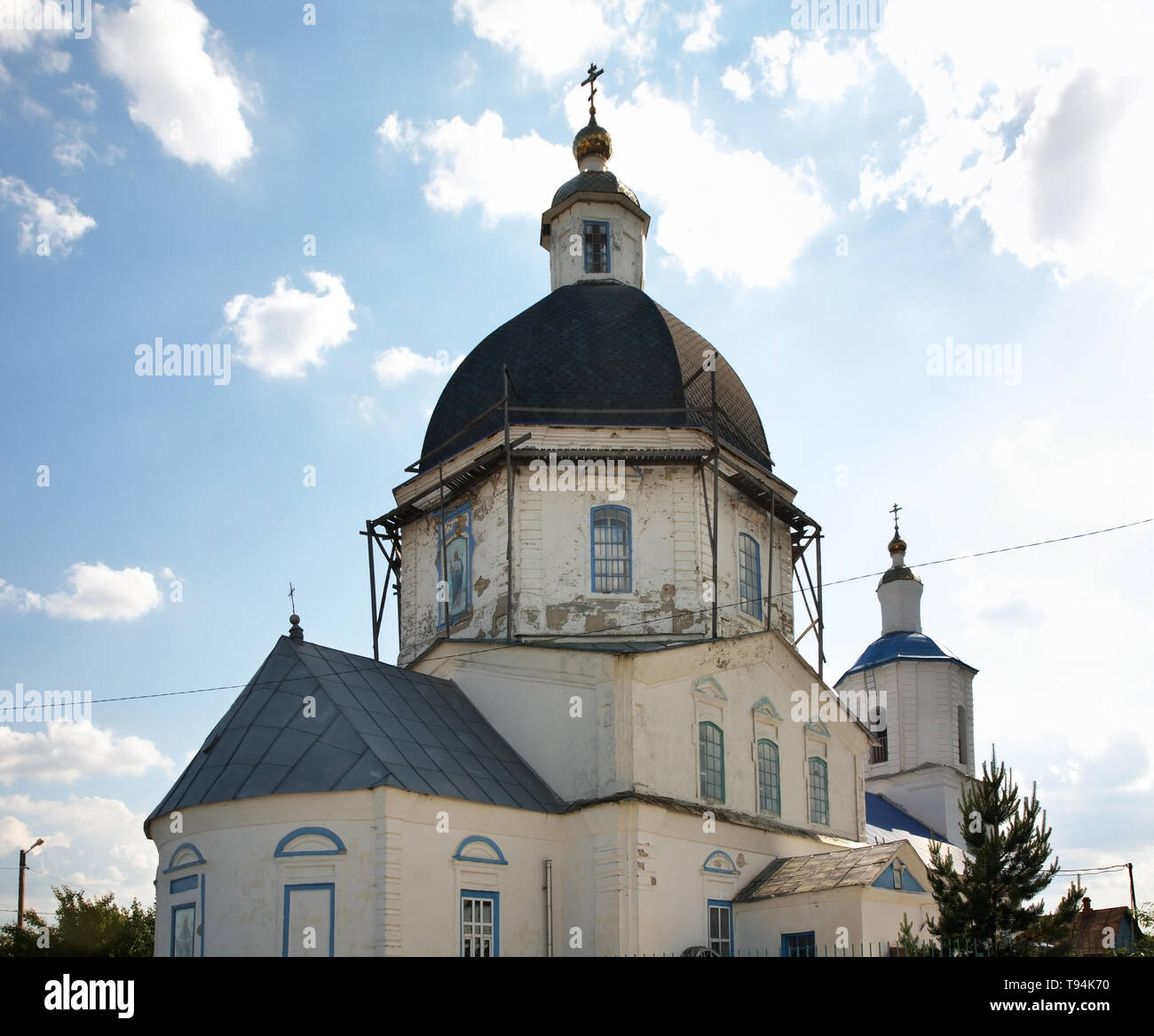 Cattedrale di intercessione della Madre di Dio - Cattedrale Pokrovsky in Uryupinsk. La Russia Foto Stock