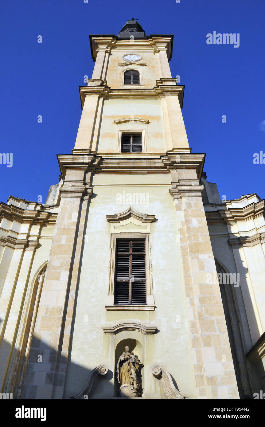 Chiesa francescana, Cluj-Napoca, Kolozsvár, Klausenburg, Romania, Europa Foto Stock