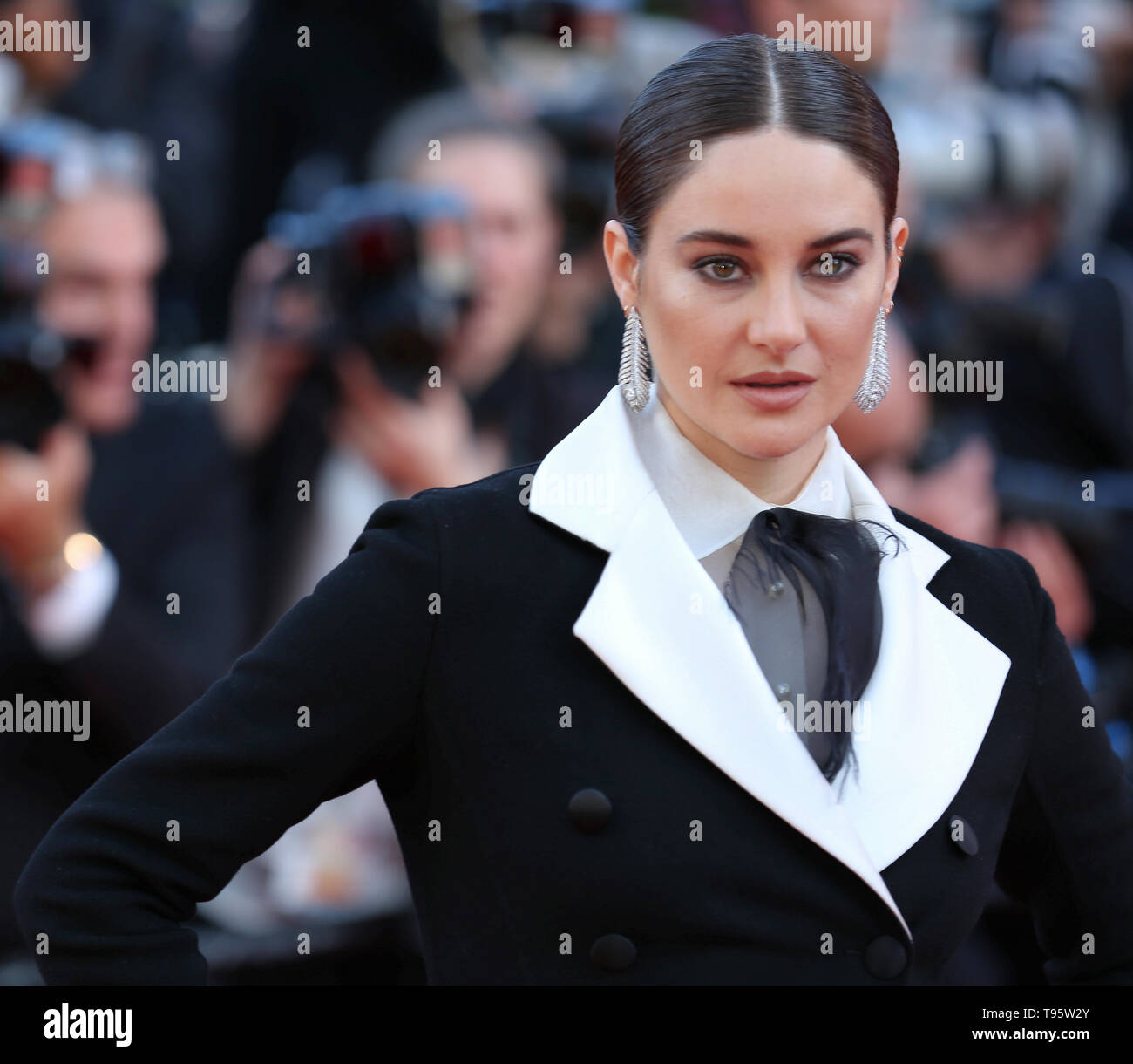CANNES, Francia - 16 Maggio: Shailene Woodley assiste lo screening di "Rocket Man' durante la 72a Cannes Film Festival (credito: Mickael Chavet/Progetto Alba/Alamy Live News) Foto Stock