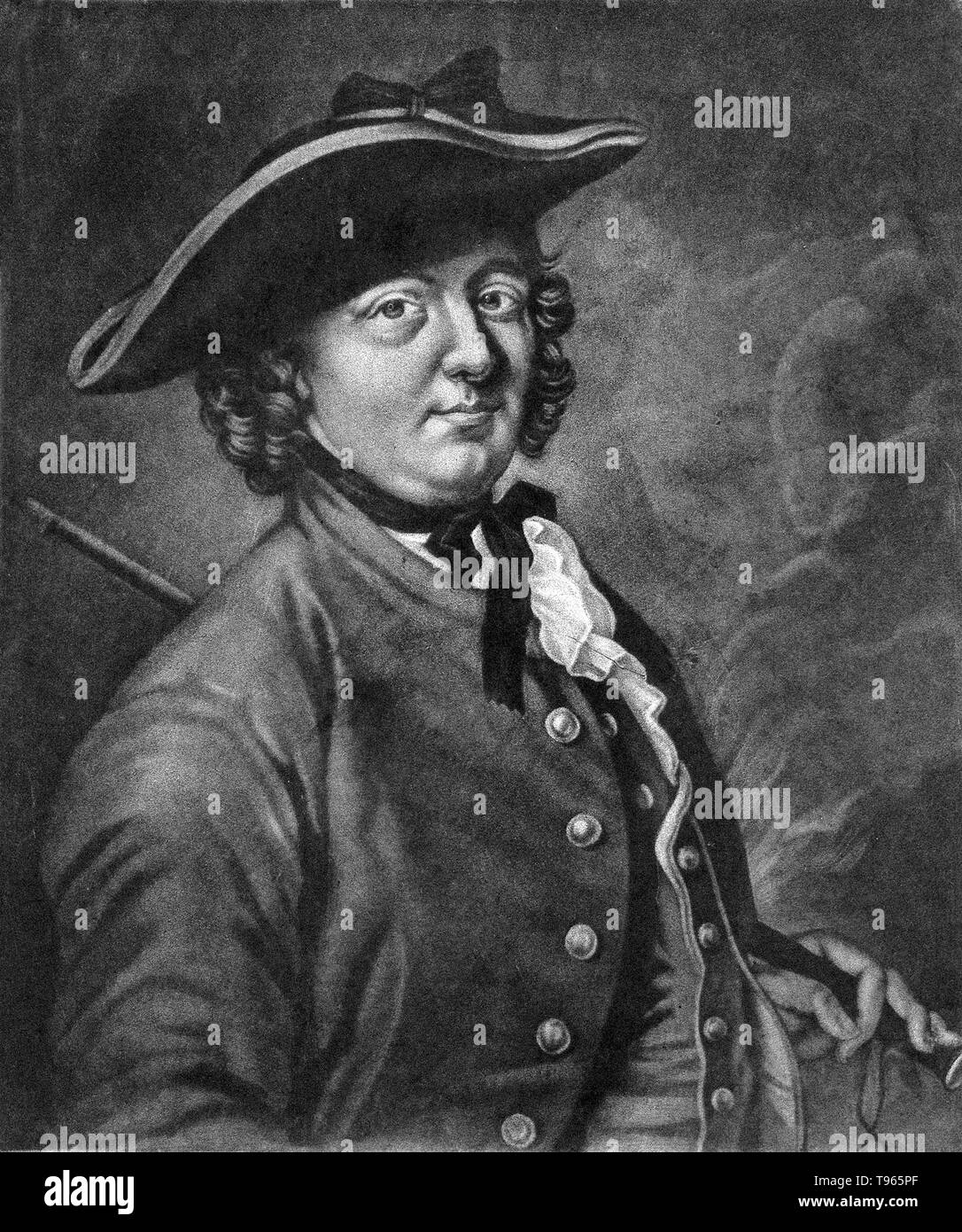 Hannah Snell (Aprile 23, 1723 - 8 febbraio 1792) era un soldato inglese. Nel 1744 Anna sposò un uomo di nome James Summs. La coppia ebbe una figlia, ma il bambino morì e suo marito scomparso. Ha preso in prestito vestiti da suo cognato, James Gray, assunse la sua identità e unite i Marines. Nel 1748, la sua unità è stata inviata a catturare la colonia francese della battaglia di Pondicherry in India. Inoltre ha combattuto nella battaglia di Devicottail nel 1749. Foto Stock